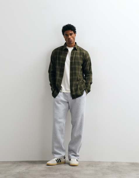 JJ Rebel loose fit jogger in light grey - view 1