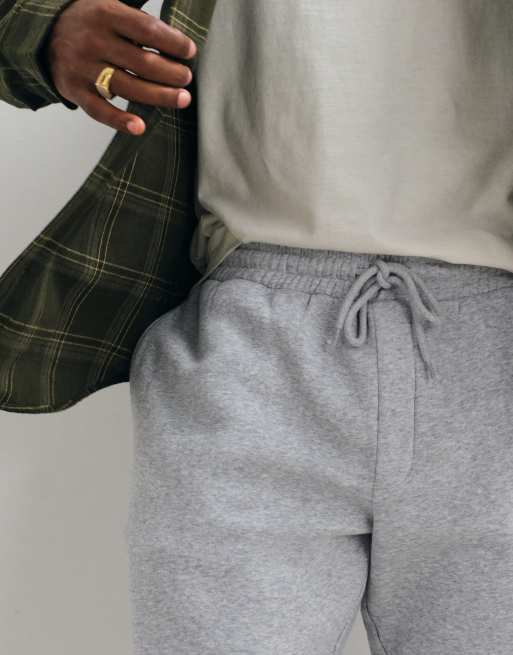 JJ Rebel loose fit jogger in light grey, 3 of 5