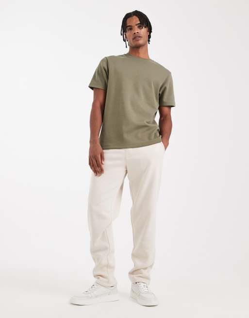 JJ Rebel - Losvallende joggingbroek in beige, 2 van 5