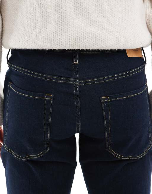JJ Rebel - Luke - Mørk indigoblå jeans i slim fit , 5 af 5