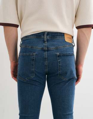 JJ REBEL Herren Jeanshose – Klassische Regular Fit, Weiche Dänische Qualität