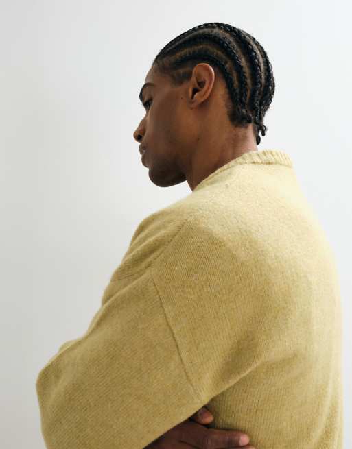 JJ Rebel - Maglione girocollo giallo, 3 di 5