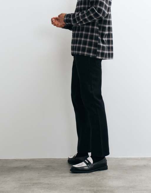 JJ Rebel Noah straight jeans in black, 5 of 5