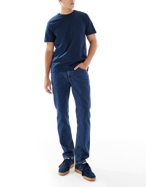 JJ Rebel Noah straight jeans in dark blue - view 1