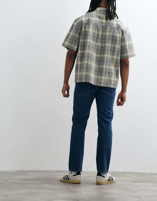 JJ Rebel Noah straight leg jeans in dark blue wash, 3 of 5