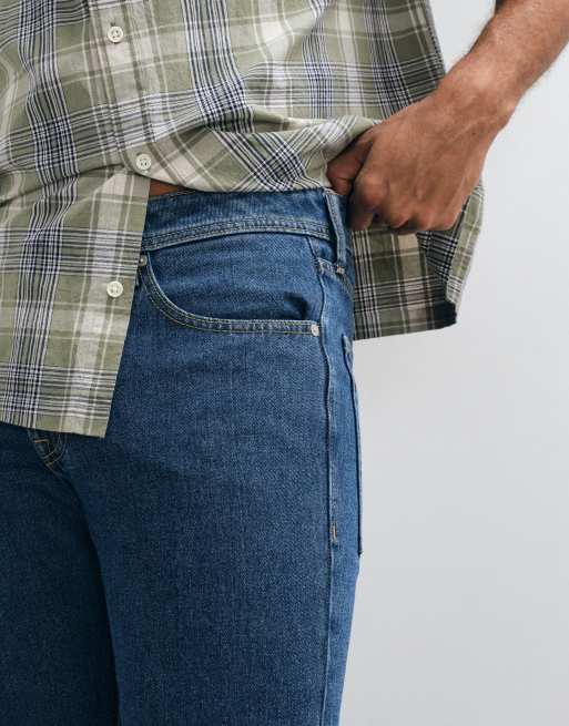 JJ Rebel Noah straight leg jeans in dark blue wash, 4 of 5