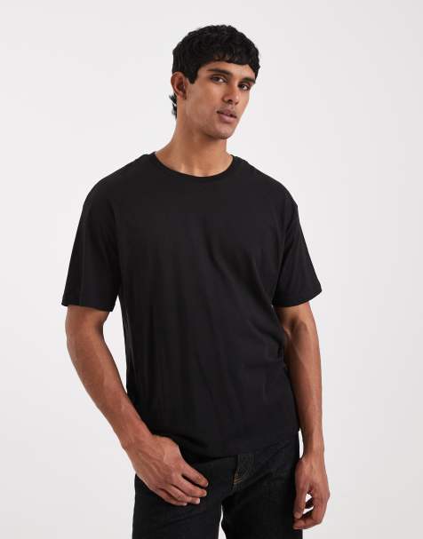 JJ Rebel oversize t-shirt in black - view 1