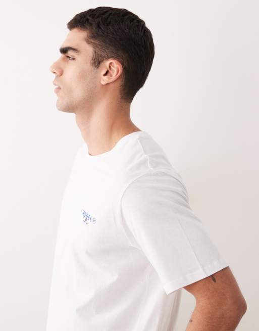 JJ Rebel – Oversize-T-Shirt in Weiß mit Logo-Rückenprint, 3 von 5