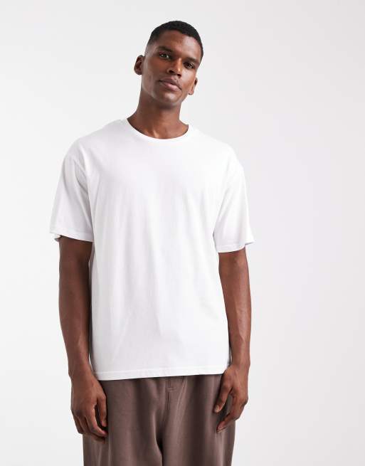 JJ Rebel oversize t-shirt in white
