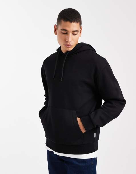 JJ Rebel oversized hoodie in black - view 1