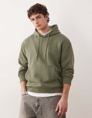 Jj Rebel Oversized Hoodie In Green