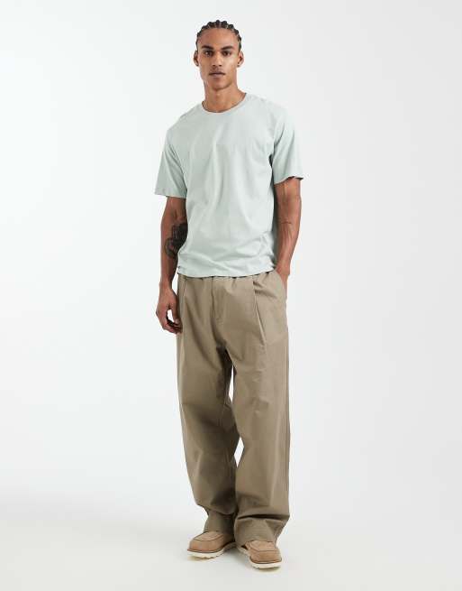JJ Rebel oversized T-shirt in light green, 2 of 5