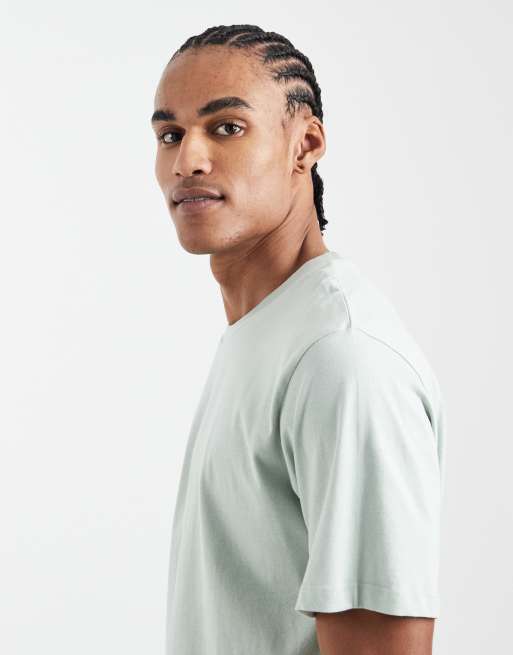 JJ Rebel oversized T-shirt in light green, 4 of 5