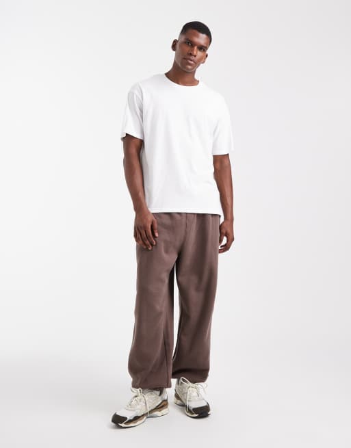 JJ Rebel - Oversized T-shirt met ronde hals in wit, 2 van 5