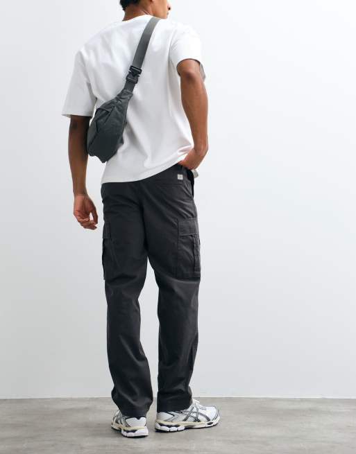 JJ Rebel pantalon cargo droit en gris foncé, 4 de 5