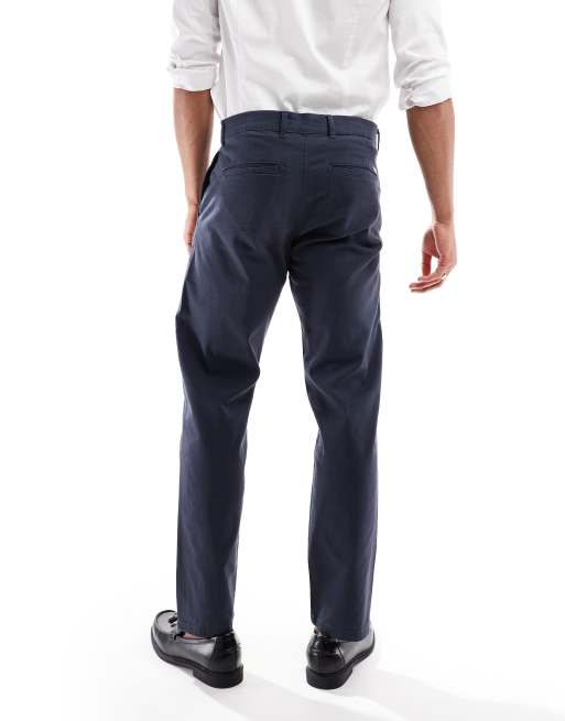 JJ Rebel - Pantalon chino coupe décontractée - Bleu marine, 3 de 5