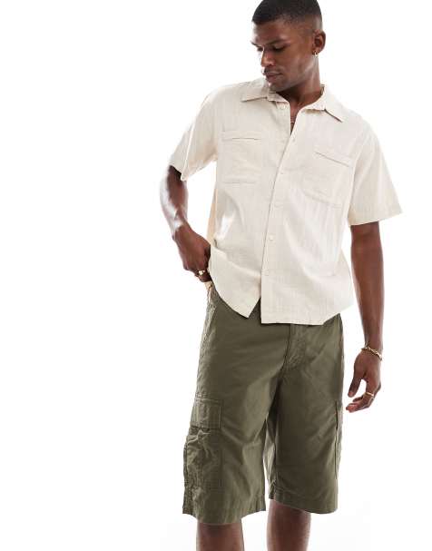 JJ Rebel - Pantaloncini cargo kaki - view 1