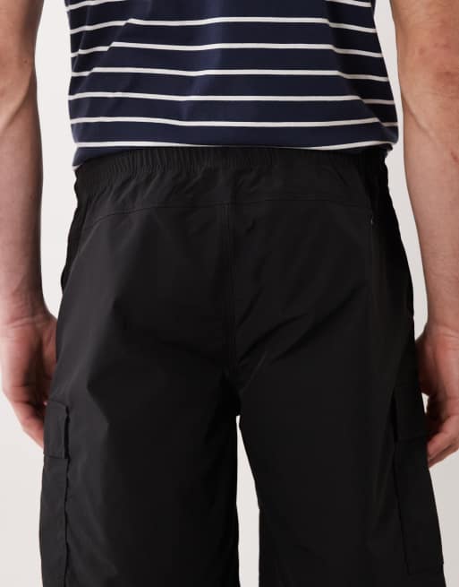 JJ Rebel - Pantaloncini cargo tecnici neri, 5 di 5