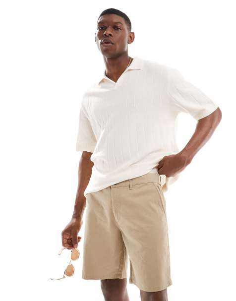 JJ Rebel - Pantaloncini chino beige - view 1