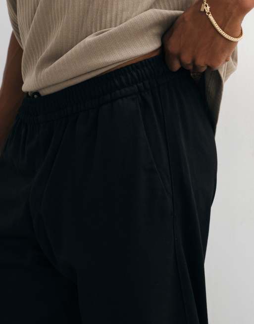 JJ Rebel pantaloni chino loose fit neri, 5 di 5