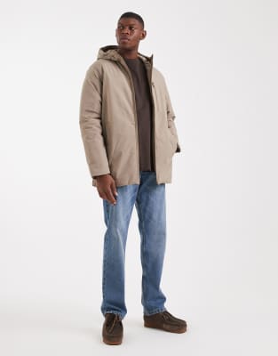 Jj Rebel Parka In Brown