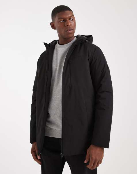 JJ Rebel - Parka in zwart - view 1