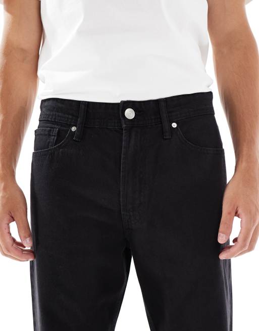 JJ Rebel - Phil - Baggy jeans in zwart, 4 van 5