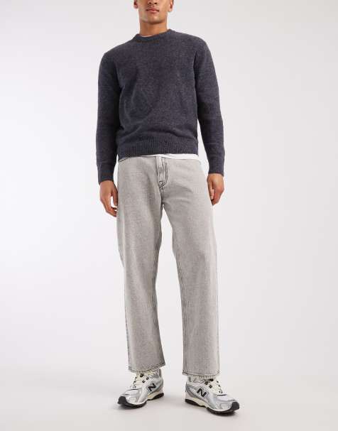 JJ Rebel - Phil - Jean ample - Gris - view 1
