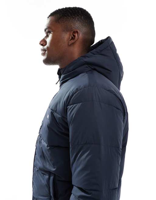 JJ Rebel - Piumino blu navy con cappuccio, 4 di 5