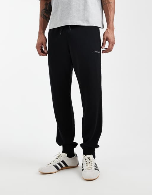 JJ Rebel - Rechte joggingbroek met logo in zwart, 2 van 5