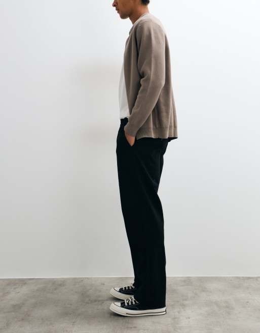 JJ Rebel regular fit trousers in black, 2 of 5