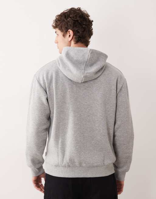 JJ Rebel relaxed fit hoodie in gray, 5 of 5