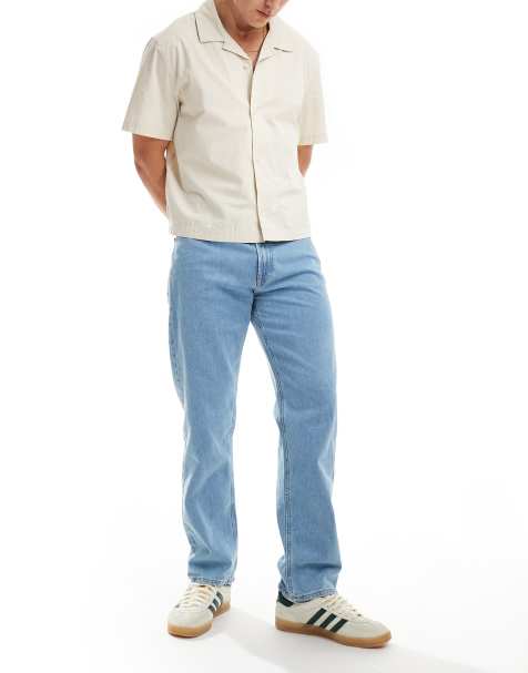 JJ Rebel - Ryan - Rechte jeans in middenblauwe wassing - view 1