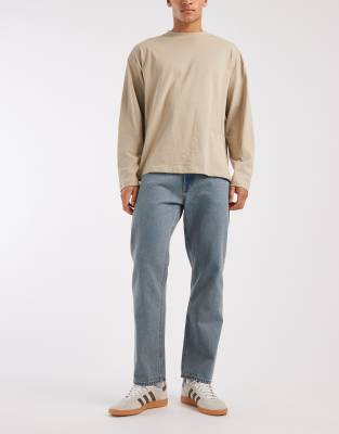JJ Rebel Ryan relaxed jeans in vintage blue