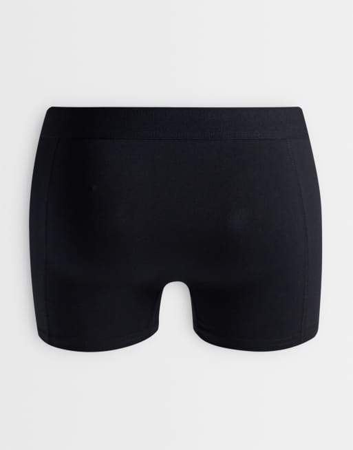 JJ Rebel - Set van 3 boxershorts in zwart, 2 van 3