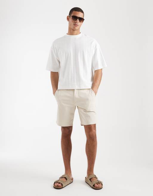 JJ Rebel - Short chino - Crème, 2 de 5