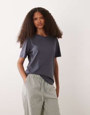 Jj Rebel Short Sleeve T-shirt In Gray