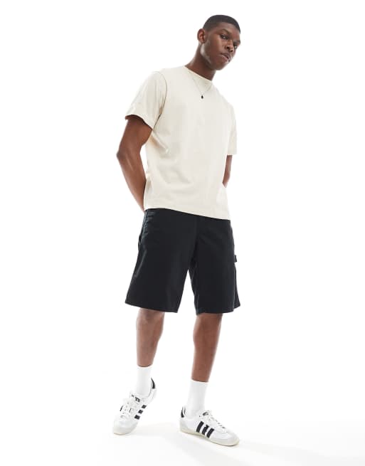 JJ Rebel – Shorts in Schwarz im Carpenter-Stil, 3 von 5