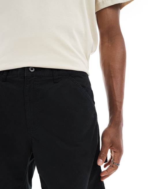 JJ Rebel – Shorts in Schwarz im Carpenter-Stil, 5 von 5
