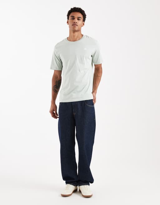 JJ Rebel small logo t-shirt in light green, 2 of 5