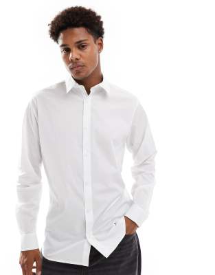 smart shirt in white