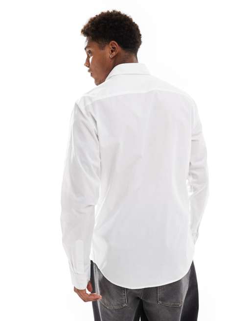 JJ Rebel smart shirt in white , 2 of 4