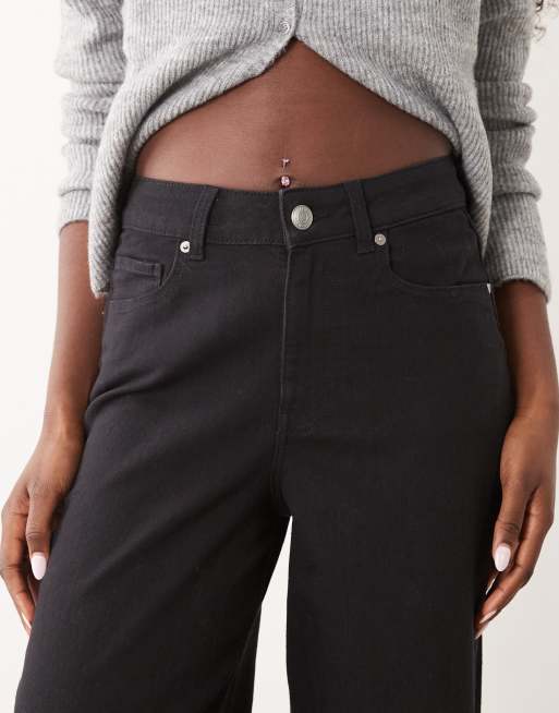 JJ Rebel Sophie jeans met brede pasvorm in zwart, 5 van 5