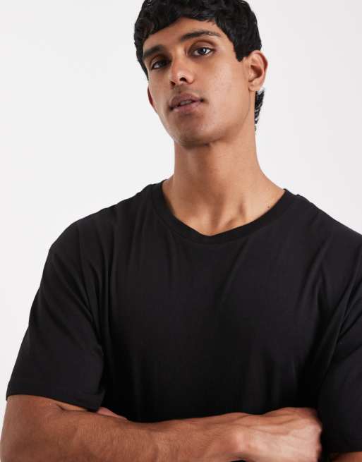 JJ Rebel - Sort oversized T-shirt, 5 af 5