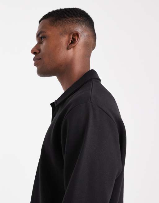 JJ Rebel - Sort polo-sweatshirt, 4 af 5