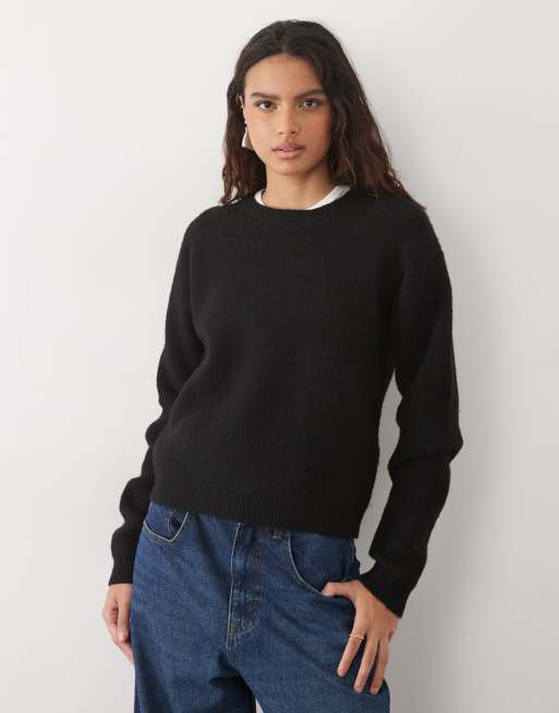 JJ Rebel Strickpullover in Schwarz, 2 von 4