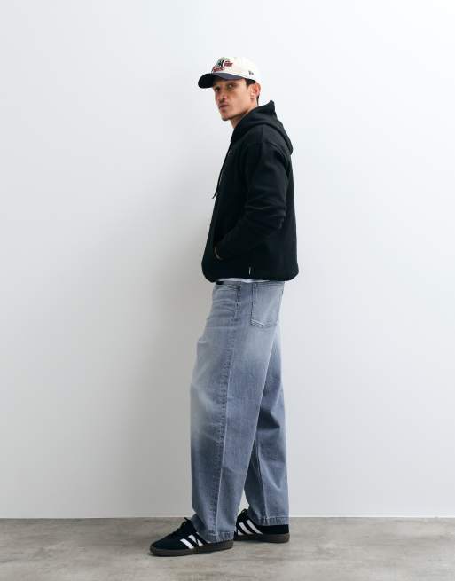 JJ Rebel - Sudadera con capucha negra y bolsillo delantero, 2 de 5