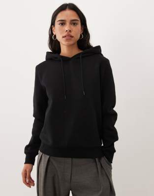 Jj Rebel Sweat Hoodie Co-ord In Black