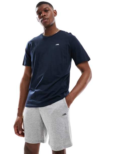 JJ Rebel sweatshirt fabric shorts in gray - view 1