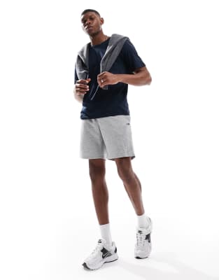 Jj Rebel Sweatshirt Fabric Shorts In Gray